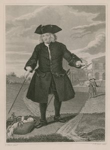 Kapten Thomas Coram, grundare av Foundling Hospital av English School