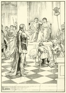 Caractacus (bläck på papper) av English School