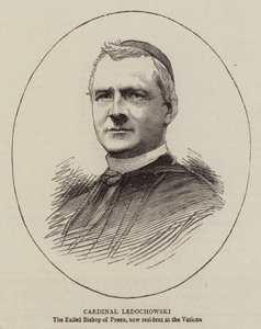 Kardinal Ledochowski (gravyr) av English School