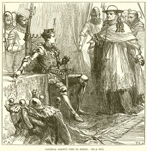 Kardinal Orsinis besöker Henry av English School