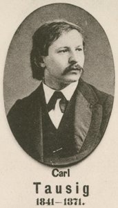 Carl Tausig (gravyr) av English School