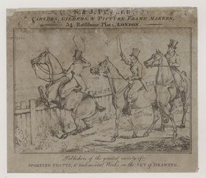 Carvers and Gilders, S och J Fuller, handelskort av English School