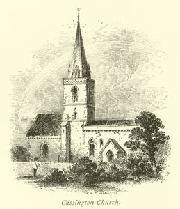 Cassington kyrka av English School