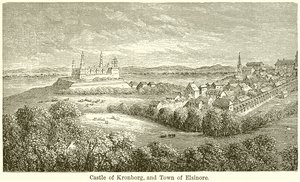 Kronborgs slott och Helsingör stad av English School