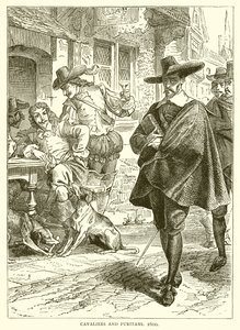 Kavaljerer och puritaner. 1600 av English School