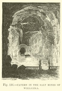 Grotta i saltgruvorna i Wieliczka av English School