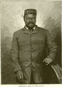 Cetewayo, zuluernas kung av English School