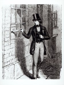 Charles Dickens (1812-70) skickar in sina berättelser av English School