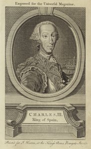 Karl III, kung av Spanien av English School