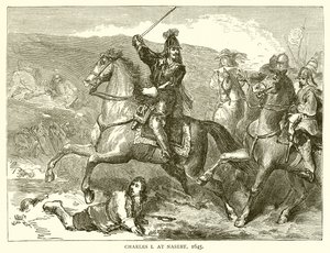Karl I i Naseby 1645