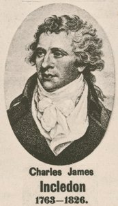 Charles James Incledon (gravyr) av English School