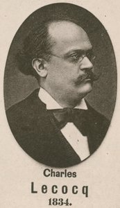 Charles Lecocq (gravyr) av English School