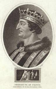 Karl VII av Frankrike av English School