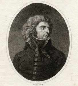 Karl XIV (1783-1844) Kung av Sverige och Norge (1818-44) graverad av Heath, från 