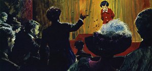 Charlie Chaplin började dyka upp på scenen vid fem års ålder av English School