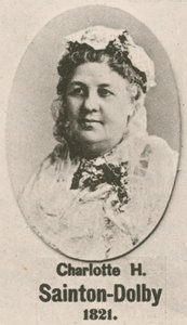 Charlotte H Sainton Dolby (gravyr) av English School
