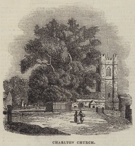 Charlton Church (gravyr) av English School