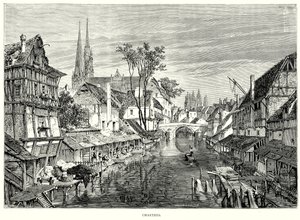Chartres (gravyr) av English School
