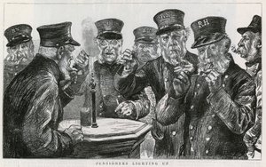 Chelsea Pensioners lyser upp av English School