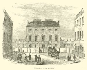 Chesterfield House (gravyr) av English School