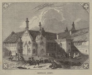Chetham Abbey (gravyr) av English School