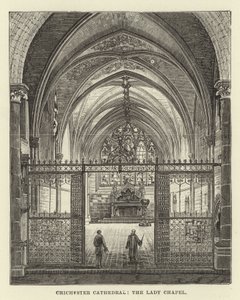 Chichester Cathedral, Lady Chapel av English School