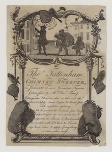 Skorstensfejare, Thomas Tattenham, byteskort av English School
