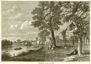 Chiswick Mall, 1820 av English School
