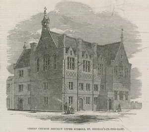 Christ Church District övre skolor av English School