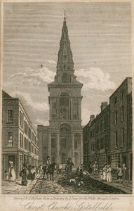 Christ Church, Spitalfields, London av English School