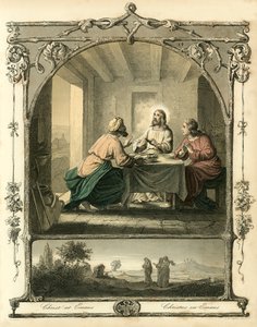 Kristus i Emmaus av English School