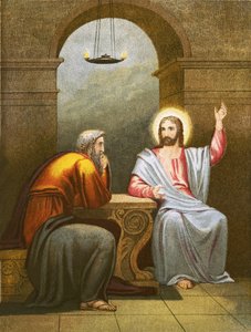 Kristus undervisar Nikodemus