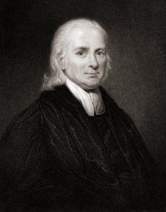 Christian Friedrich Schwartz (1726-96) från Gallery of Portraits, publicerad 1833