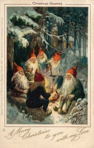 Jultomtar av English School