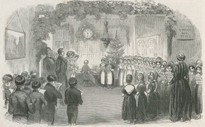 Julfestival i Vintry Ward Schools av English School