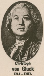 Christoph von Gluck (gravyr) av English School