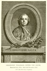 Christophe Willibald, Riddare av Gluck av English School