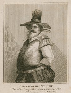 Christopher Wright, en av konspiratörerna i Gunpowder Plot av English School