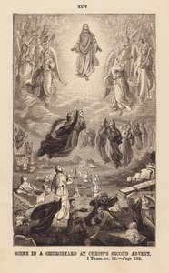 Christi zweites Kommen (Gravur)