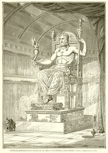 Chryselefantine Statie av Zeus Olympios, Restorid av English School