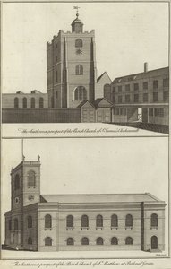 Church of St James, Clerkenwell och Church of St Matthew, Bethnal Green