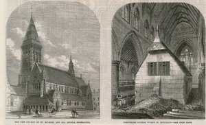 Church of St Michael and All Angels, Shoreditch av English School