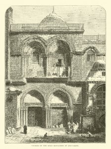 Heliga gravens kyrka i Jerusalem av English School