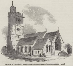 Church of the Holy Trinity, Coalbrook-Dale (gravyr) av English School