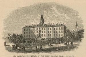 City Hospital for Diseases of the Chest, Victoria Park, London av English School