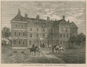 Clarges House, Piccadilly, London av English School
