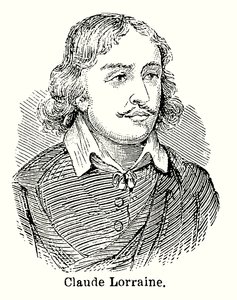 Claude Lorraine (litografi) av English School