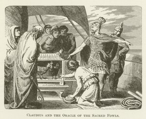 Claudius och de heliga hönsornas orakel av English School