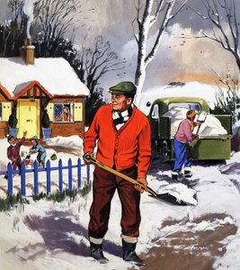 Rensa snön av English School