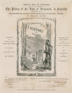 Clerkenwell, St Johns Gate, Benjamin Foster av English School